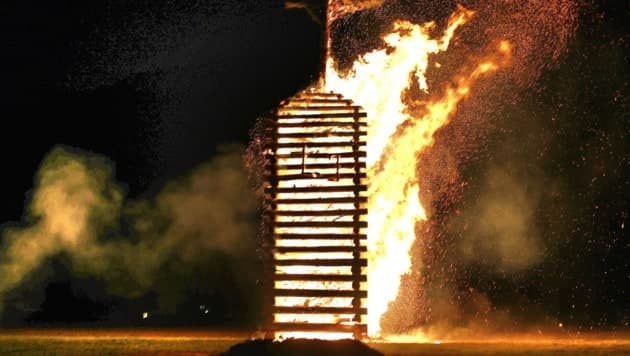 Wo das Osterfeuer für große Traditionen brennt