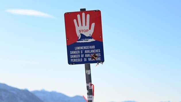 Wintersportler von Lawine erfasst und gestorben