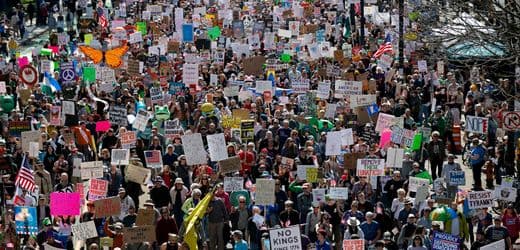 "No Kings"-Proteste in den USA: Millionen Amerikaner demonstrieren gegen Donald Trump